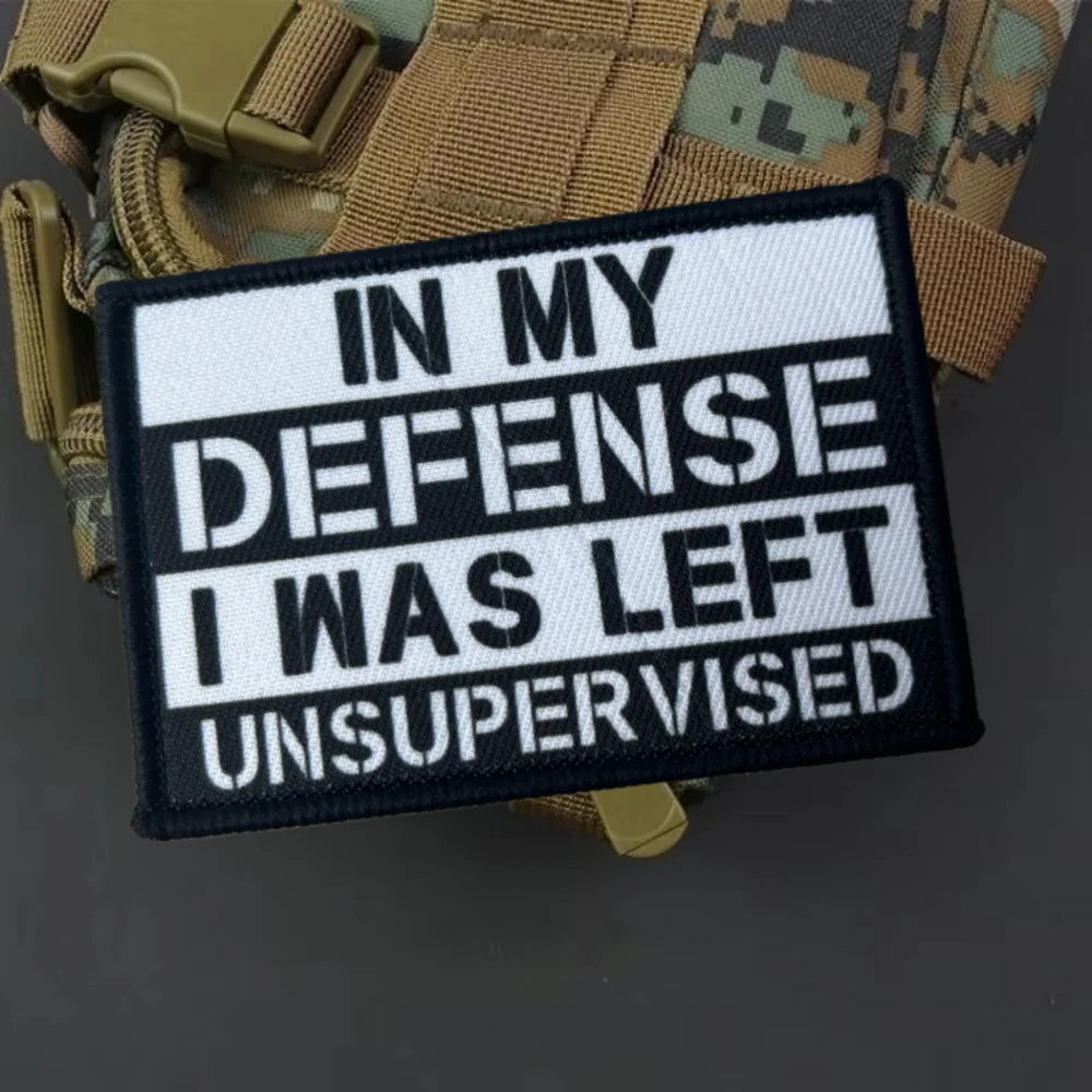 In My Defense I Was Left Unsupervised Patch