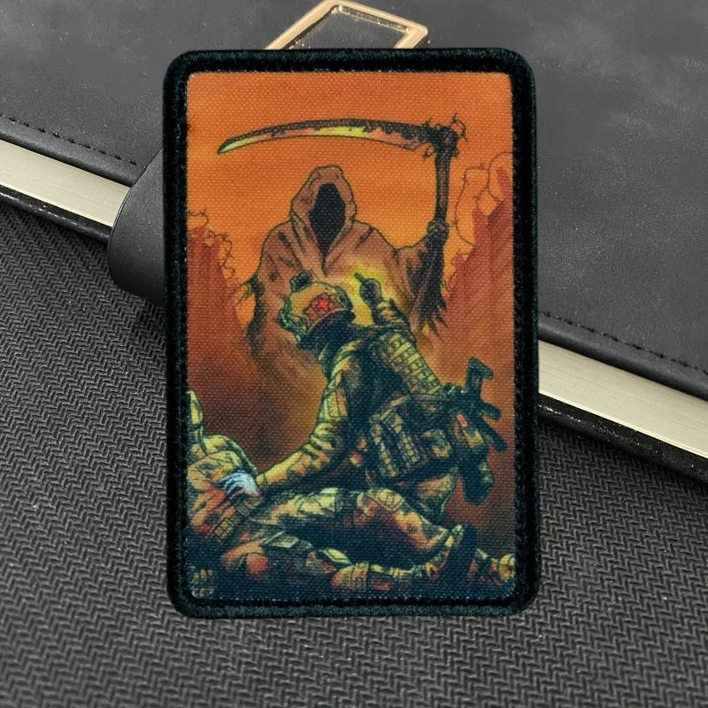 Not Today Reaper Skull Patch