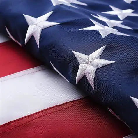 Embroidered Nylon American Flag