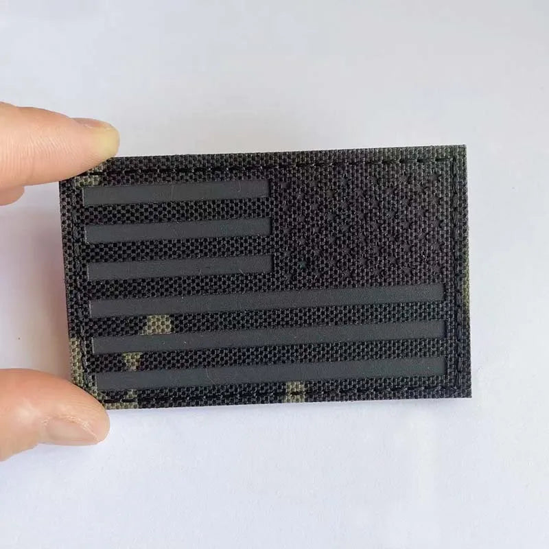 IR Reflective US Flag Patch 8 x 5 cm
