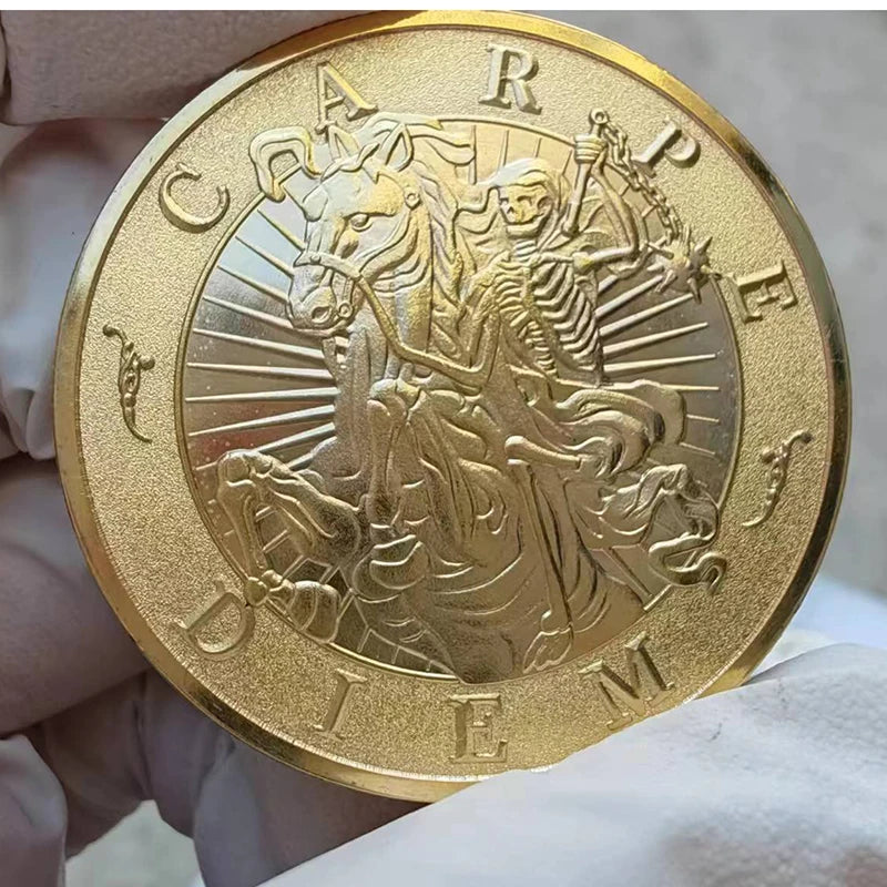 Memento Mori Hobo Nickel Coin