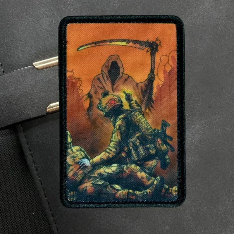Not Today Reaper Skull Patch