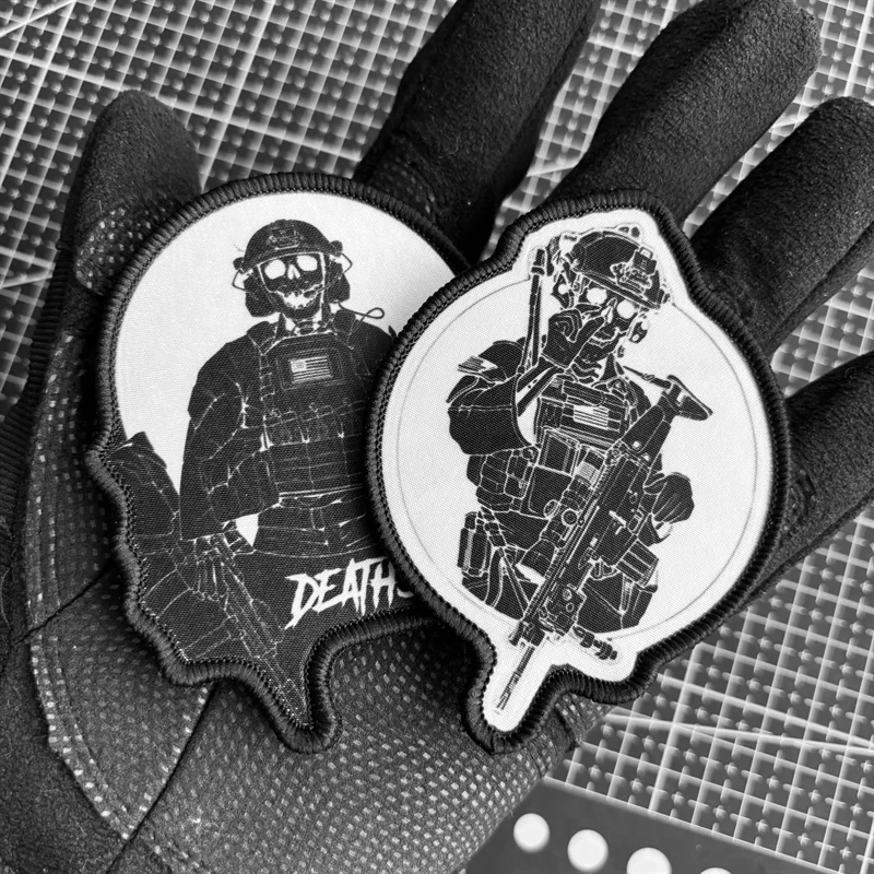 Skull Soldier Rifleman Patch