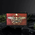SPQR Roman eagle patch on rock