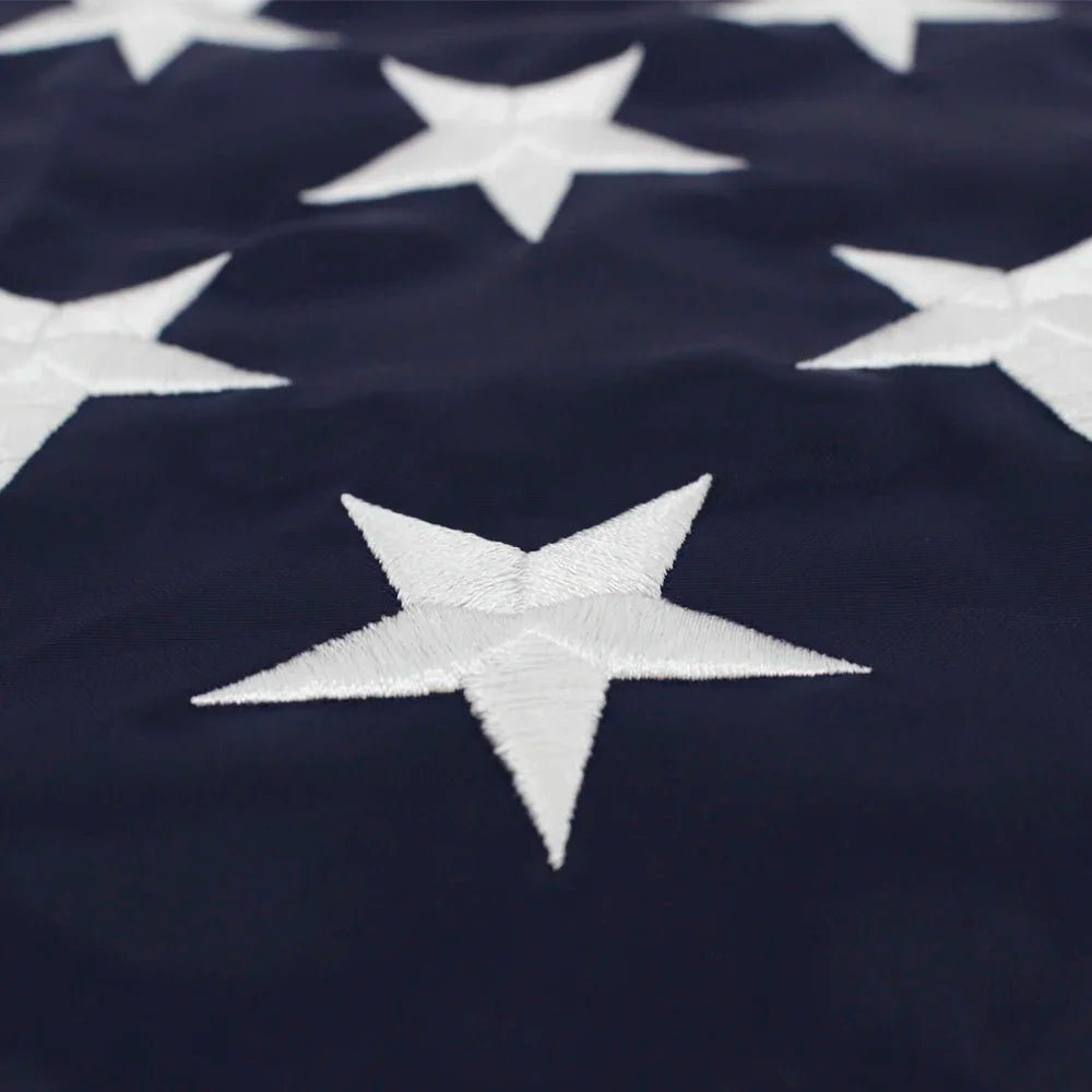 Embroidered Nylon American Flag