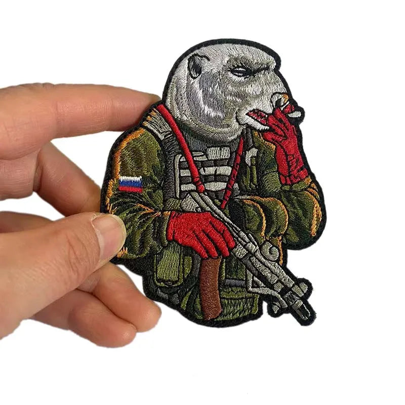 Funny Animal Morale Patches