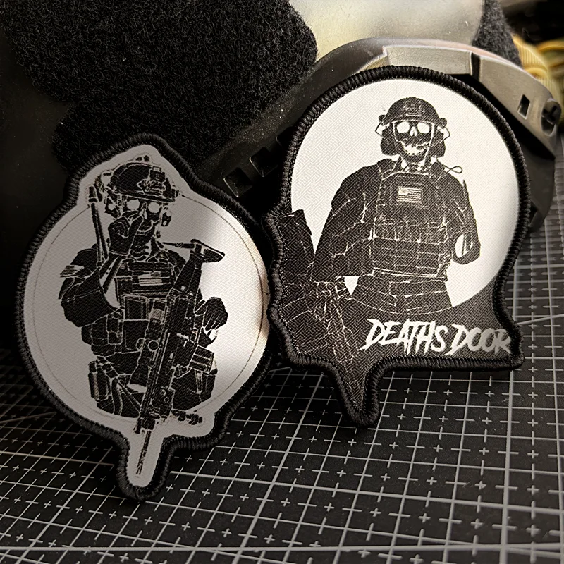 Skull Soldier Rifleman Patch