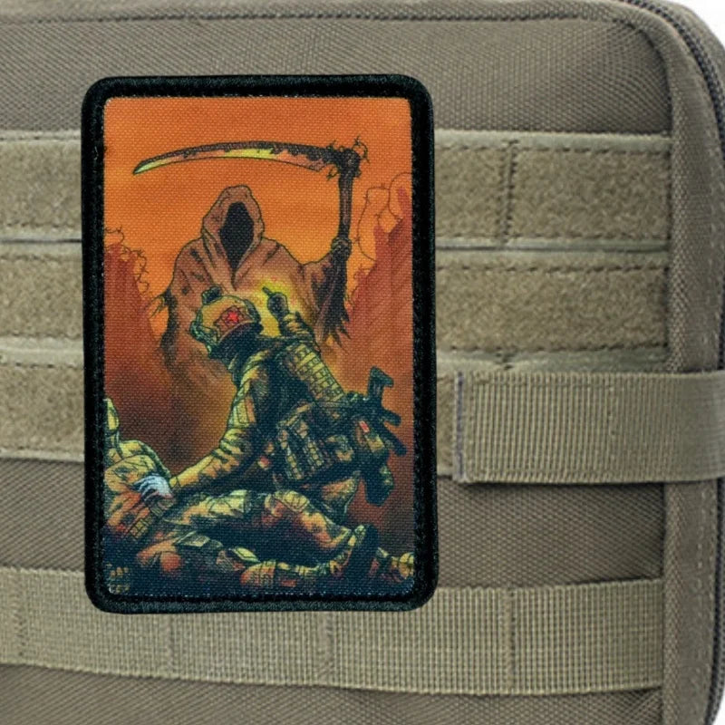 Not Today Reaper Skull Patch