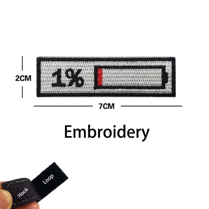 Phone Battery 1% and 99% Patch