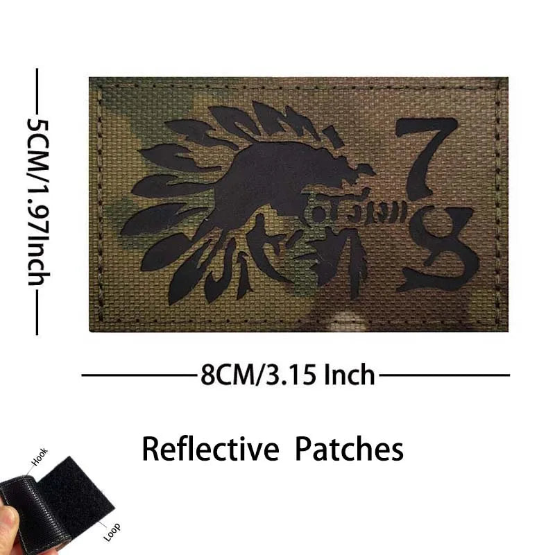 Infrared Reflective Morale Patch