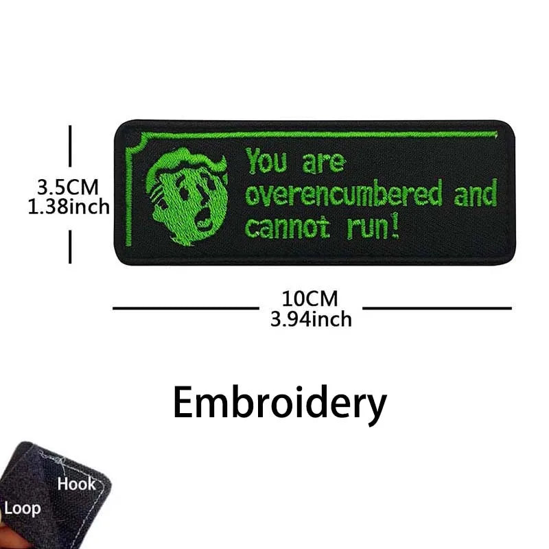 You Are Overencumbered And Cannot Run Patch