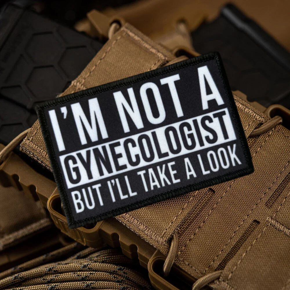 I'm Not a Gynecologist Morale Patch