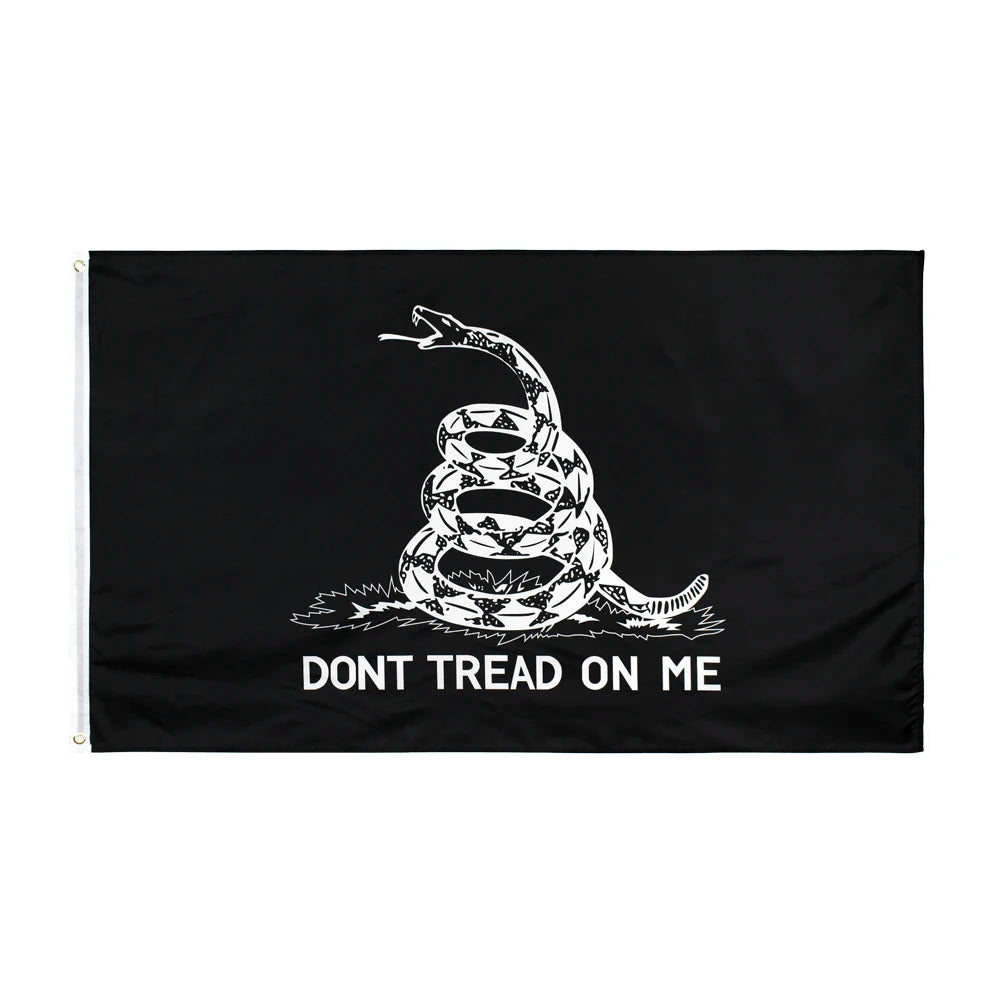 Don't Tread On Me Gadsden Flag, 3x5 ft