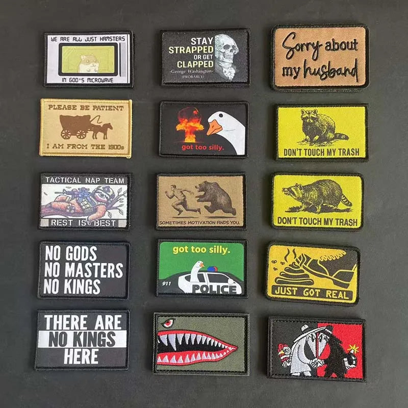 Goose & Raccoon Morale Patches