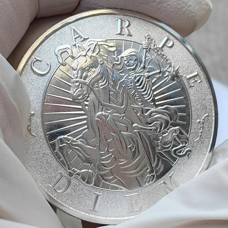Memento Mori Hobo Nickel Coin