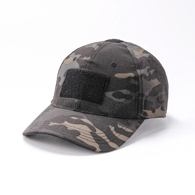 Tactical Camo Baseball Cap, Adjustable
