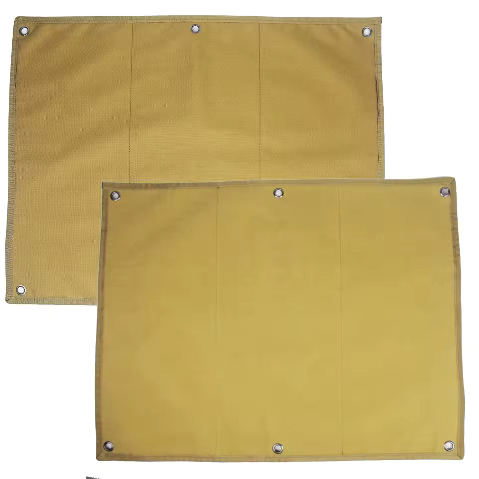Velcro patch display board detail