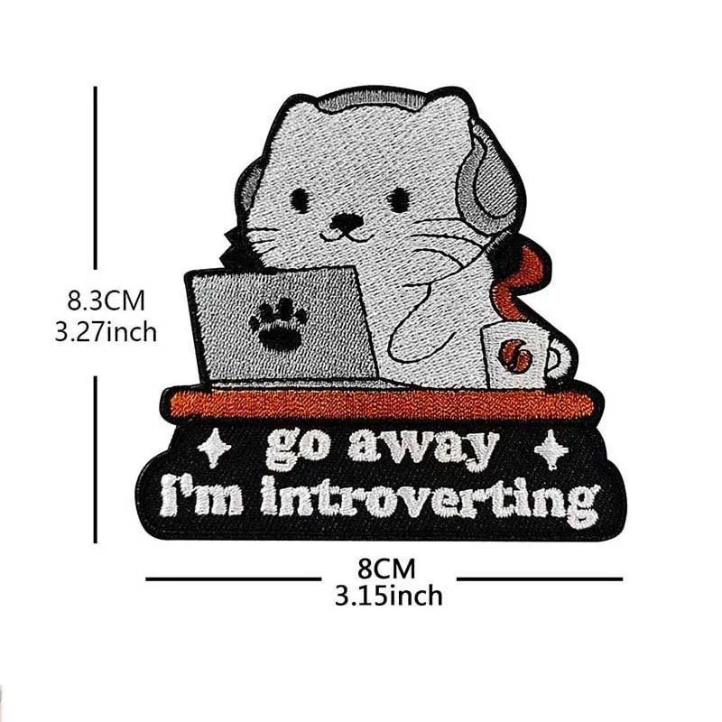 PEW Madafakas Funny Cat Patches