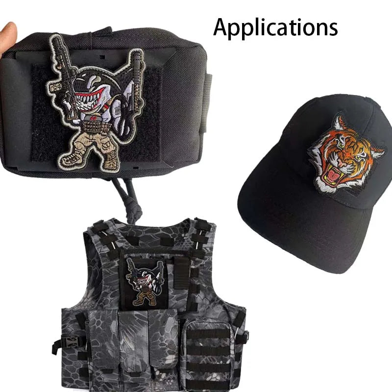 Funny Animal Morale Patches