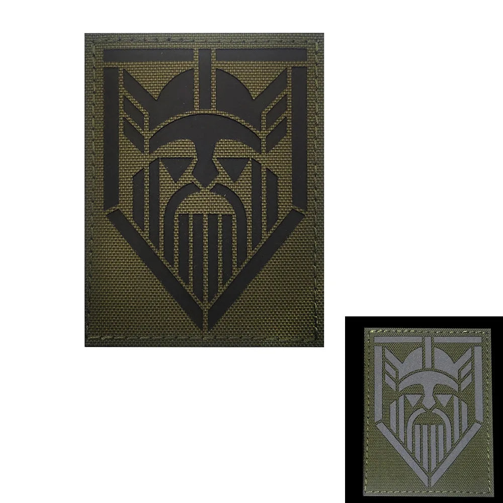 Odin and Valhalla Viking Patch