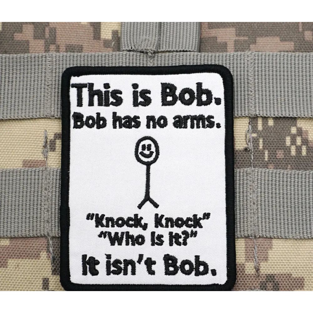 This Is Bob Funny Morale Patch