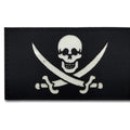 Jolly Roger patch, black, Calico Jack skull and crossed sabres