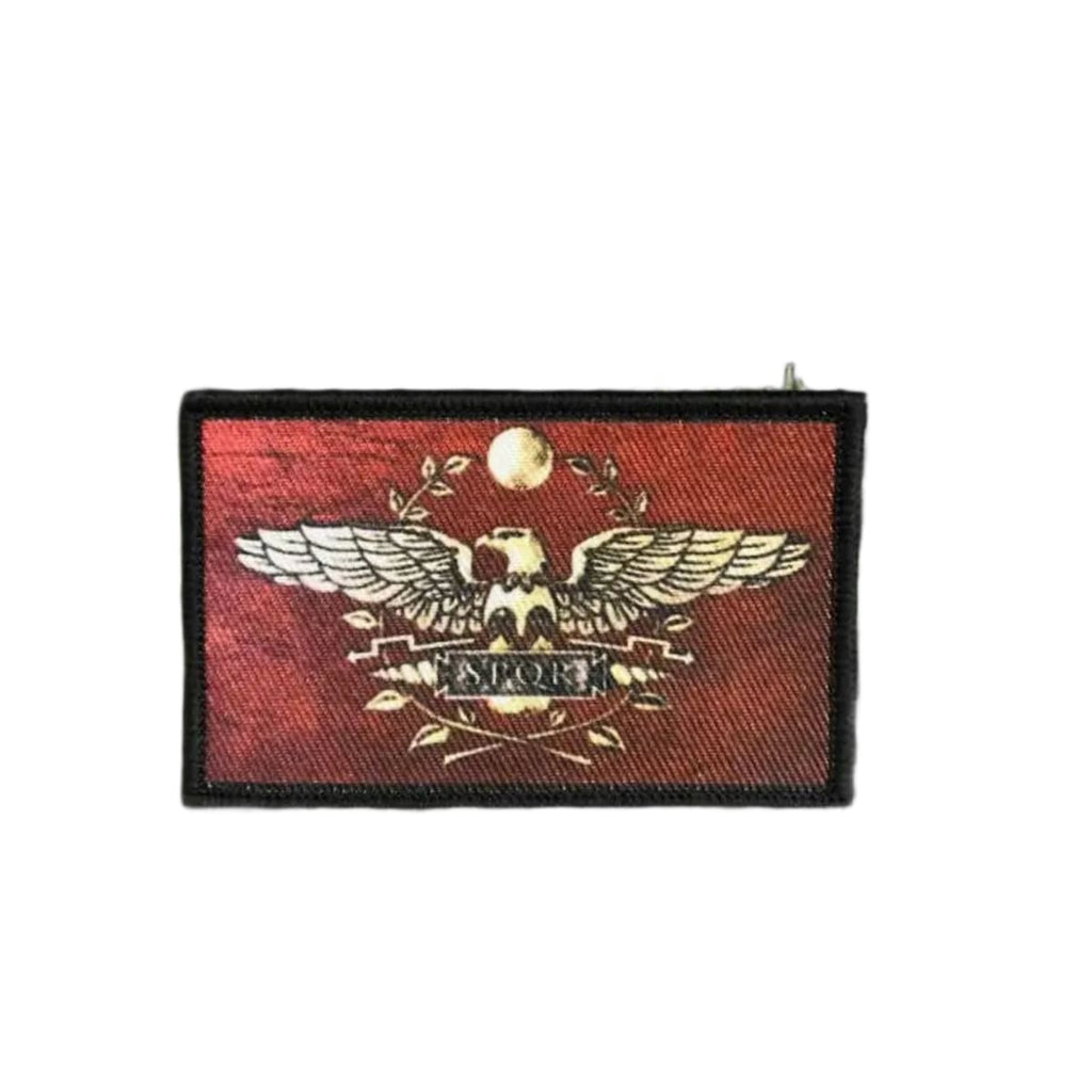SPQR Roman legion eagle patch, front
