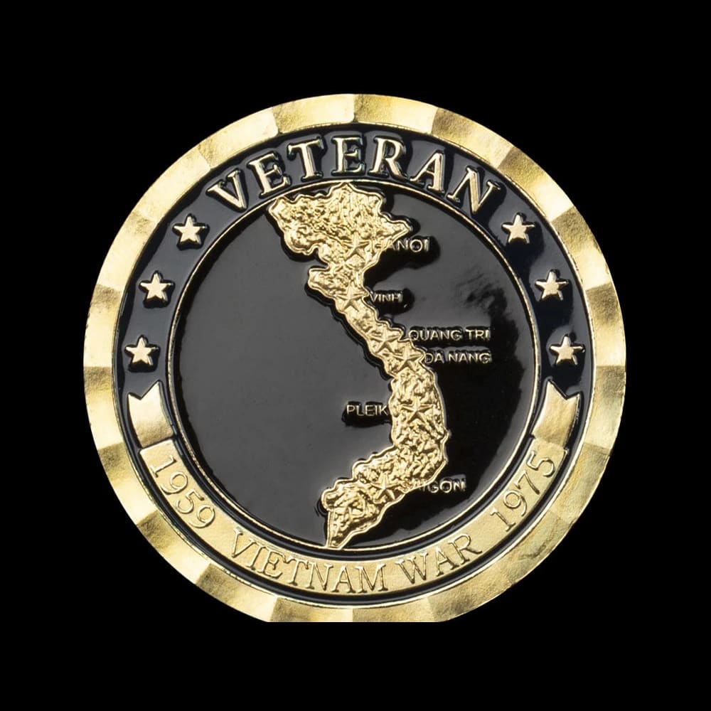 Vietnam War Veteran Challenge Coin